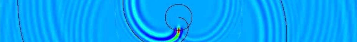 Surface waves around a rotating swimmer (PCT)
